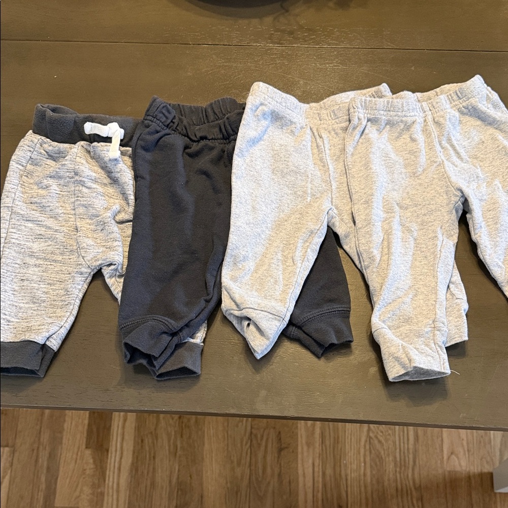 Cozy Kids Jogger Pants Set - Gray and Black